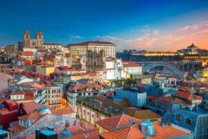 Porto city view